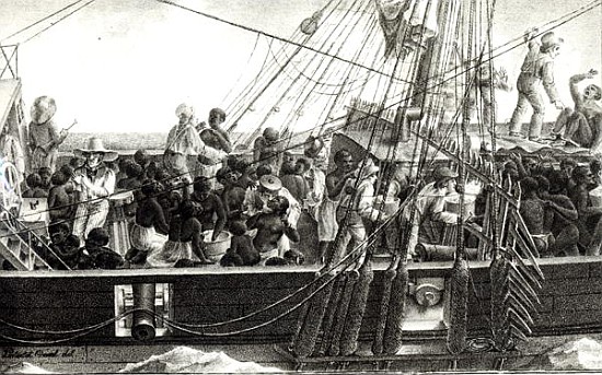 Transport of Slaves in the Colonies à Pretextat Ousel