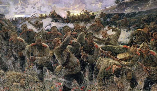 The bayonet fighting à Pyotr Pavlovich Karyagin