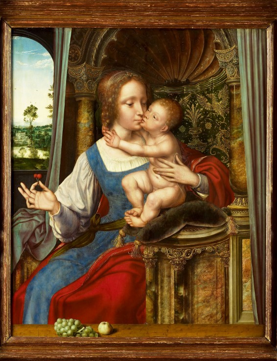 Virgin and Child à Quentin Massys