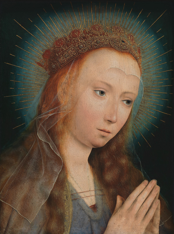The Virgin at Prayer à Quentin Massys ou Metsys