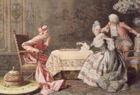 Playing Chess with the Cardinal à R. Raimondi