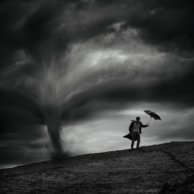 Man in the wind à Radovan Skohel