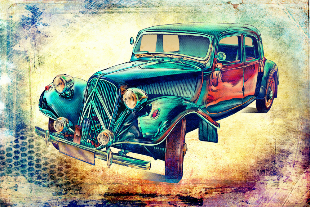 Vintage car 5 à Rafal Kulik