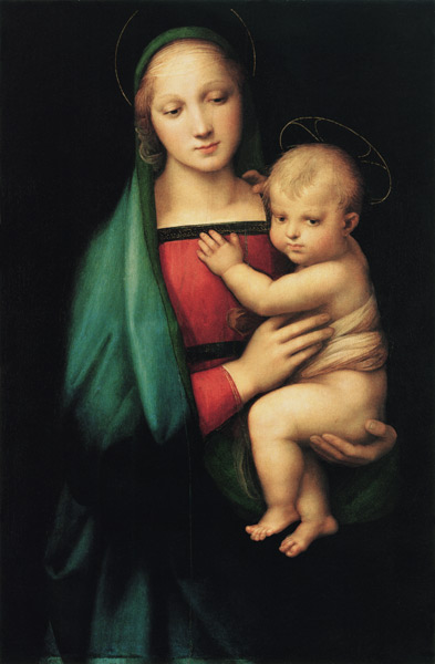 Madonna with child (Mandonna del Granduca) à Raffaello Sanzio