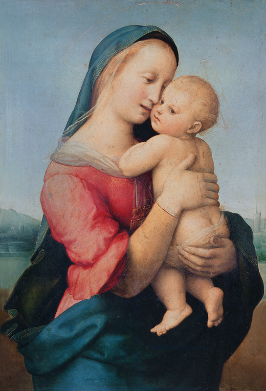 Raffael, Tempi Madonna / Paint./c.1507 à Raffaello Sanzio