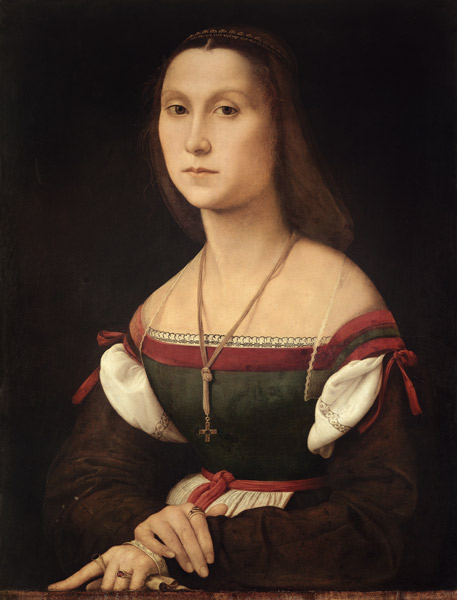 Portrait of a Woman (La Muta) à Raffaello Sanzio