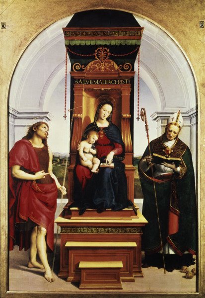 Raphael / Madonna Ansidei / c.1503 à Raffaello Sanzio
