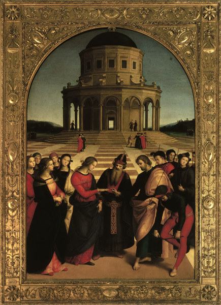 Raphael / Marriage of Mary / 1504 à Raffaello Sanzio
