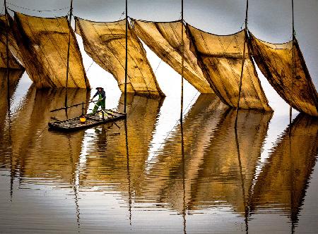 NETS IN THE WIND, XIAPU - 0950