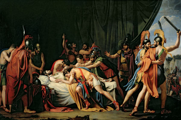 The Death of the Rebel Viriathus (d.139) à Raimundo de Madrazo y Garetta