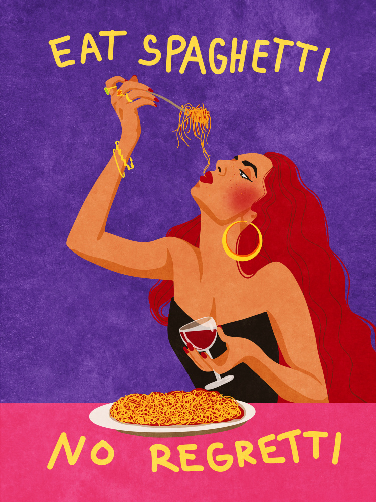 Eat spaghetti no regretti à Raissa Oltmanns