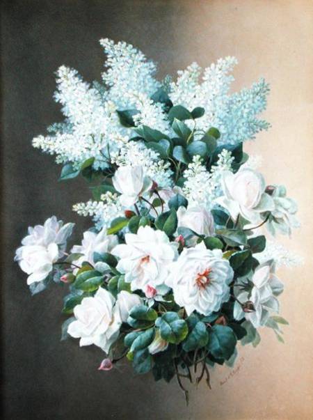 Lilacs and Roses à Raoul M. de Longpre