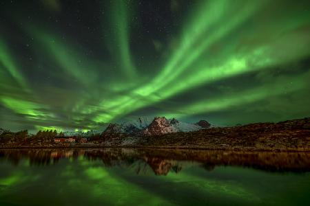 The Ever-changing Northern Lights in Lofoten