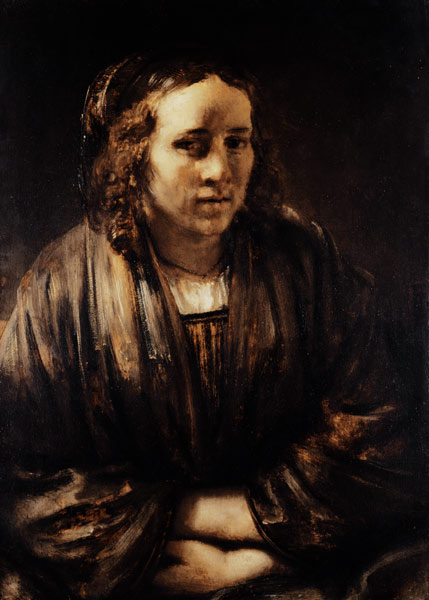 portrait de Hendrickje Stoffels à Rembrandt Harmenszoon van Rijn