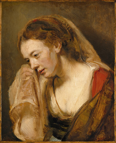 A Woman Weeping à Rembrandt Harmenszoon van Rijn