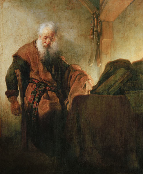 Rembrandt, Apostle Paul. à Rembrandt Harmenszoon van Rijn