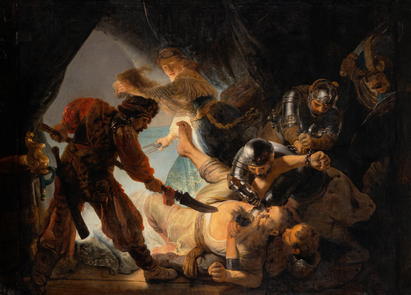 The Blinding of Samson à Rembrandt Harmenszoon van Rijn