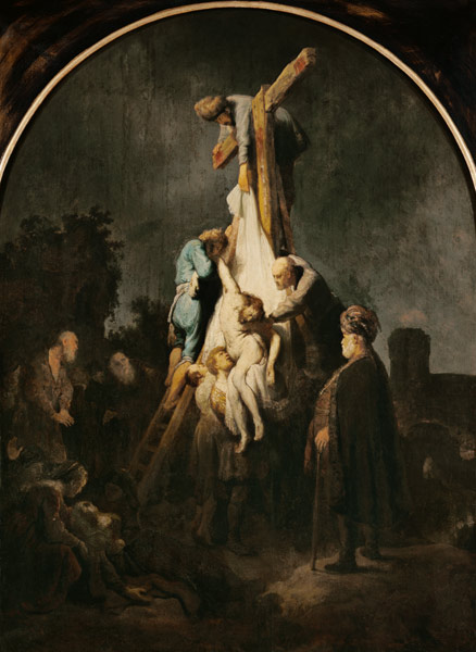 mise en croix Christ à Rembrandt Harmenszoon van Rijn