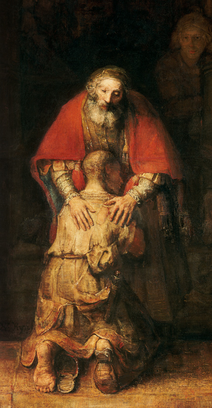 Retour du fils perdu (détail) à Rembrandt Harmenszoon van Rijn