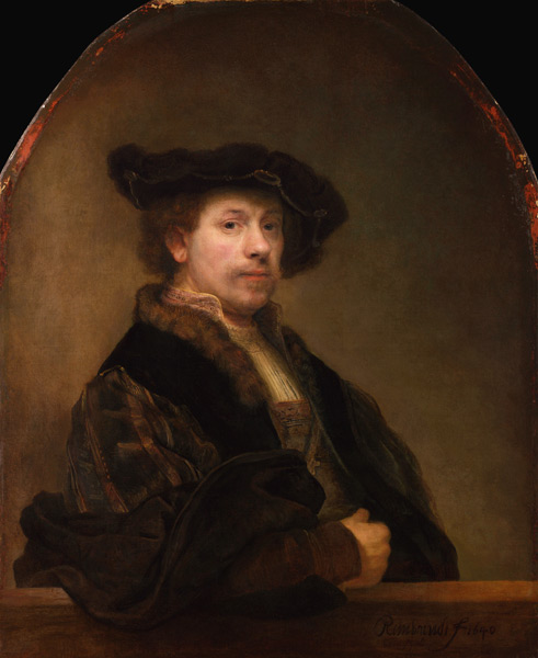 Rembrandt / Self-Portrait / London à Rembrandt Harmenszoon van Rijn