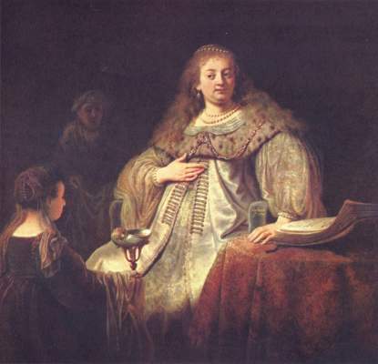 Artemise à Rembrandt Harmenszoon van Rijn