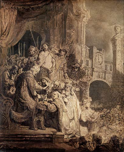 Ecce Homo à Rembrandt Harmenszoon van Rijn