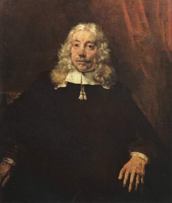 portrait d'un homme âgé à Rembrandt Harmenszoon van Rijn