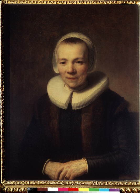 Portrait of Baartje Martens-Doomer à Rembrandt Harmenszoon van Rijn