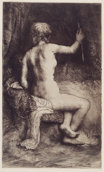 Woman with the Arrow à Rembrandt Harmenszoon van Rijn