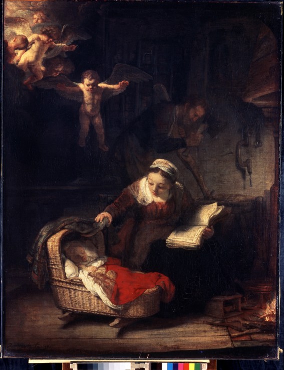 The Holy Family à Rembrandt Harmenszoon van Rijn