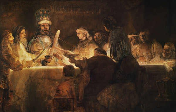 The Conspiracy of Julius Civilis à Rembrandt Harmenszoon van Rijn