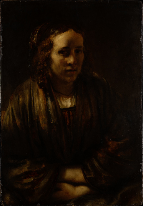 Portrait of a Young Woman ("Hendrickje Stoffels") à Rembrandt Harmenszoon van Rijn