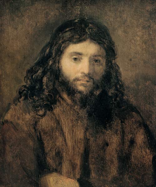 Rembrandt / Head of Christ à Rembrandt Harmenszoon van Rijn