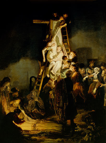 The Descent from the Cross à Rembrandt Harmenszoon van Rijn