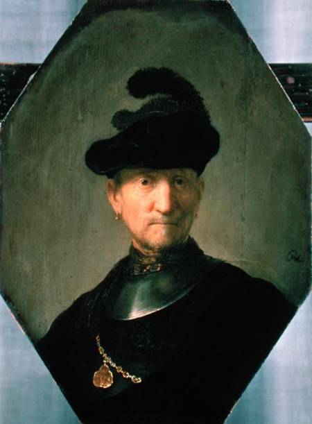 Old Warrior à Rembrandt Harmenszoon van Rijn