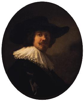 Portrait of a Man in a Broad-Brimmed Hat