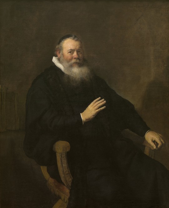 Portrait of Eleazar Swalmius (1582-1652) à Rembrandt Harmenszoon van Rijn
