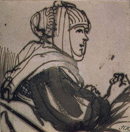 Portrait of Saskia à Rembrandt Harmenszoon van Rijn