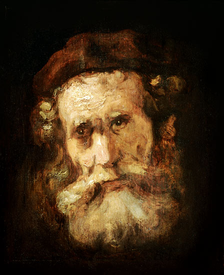 A Rabbi à Rembrandt Harmenszoon van Rijn