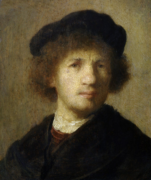 Rembrandt / Self-portrait / c. 1630 à Rembrandt Harmenszoon van Rijn