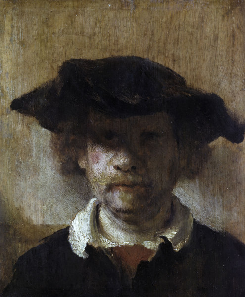 Rembrandt / Self-Portr.(Leipzig) / 1650 à Rembrandt Harmenszoon van Rijn