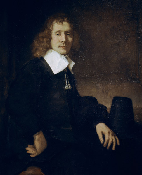 Rembrandt, Porträt eines jungen Mannes à Rembrandt Harmenszoon van Rijn