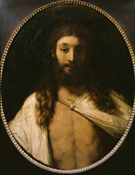 Rembrandt, The Risen Christ / 1661 à Rembrandt Harmenszoon van Rijn