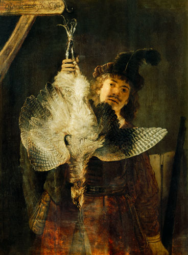 Le chasseur de faisants Bittern hunter Rohrdommeljäger rembrandt à Rembrandt Harmenszoon van Rijn