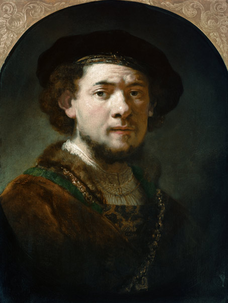Rembrandt, Selbstbildnis/ Sao Paulo à Rembrandt Harmenszoon van Rijn