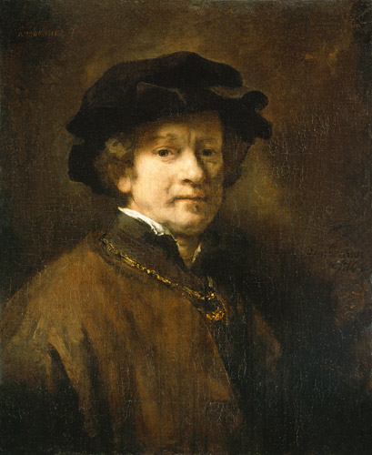 auto-portrait à Rembrandt Harmenszoon van Rijn