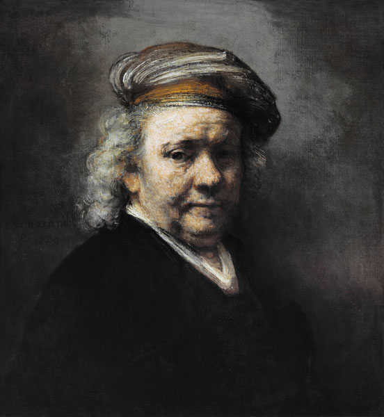 auto-portrait V à Rembrandt Harmenszoon van Rijn