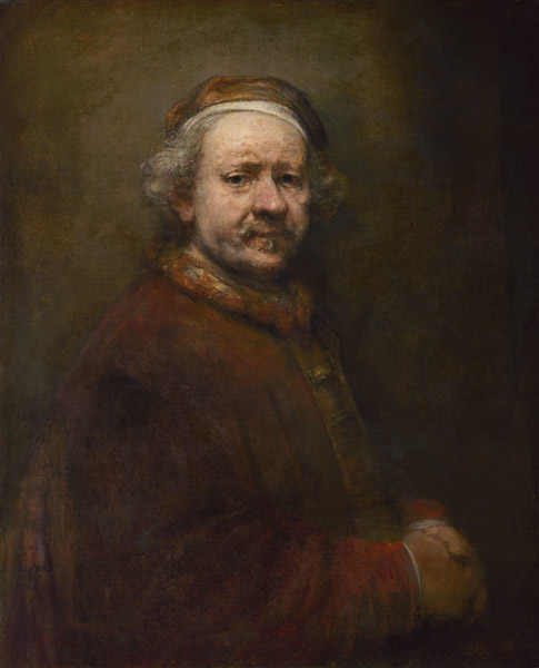 Self Portrait at the Age of 63 à Rembrandt Harmenszoon van Rijn
