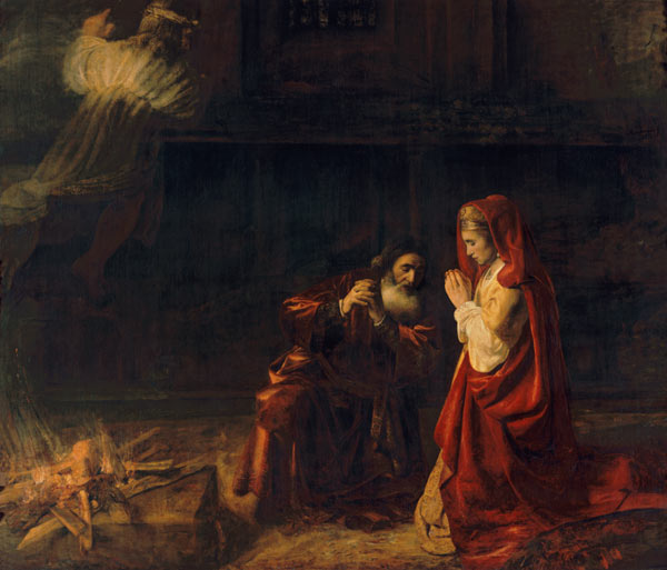 La victime de Maonah à Rembrandt Harmenszoon van Rijn