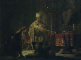 Rembrandt / Daniel and Cyrus